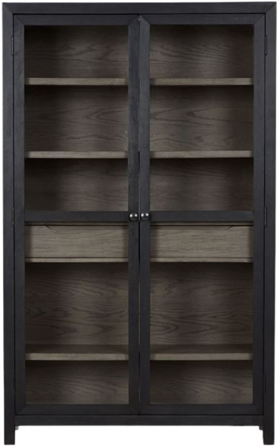 Signature Design by Ashley® Lenston Black/Gray 47" Accent Cabinet-1