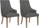 Riverside Furniture Mix-N-Match Chairs 2-Piece Slate Swoop Arm Upholstered Dining Arm Chair Set-0