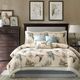Olliix by Madison Park Khaki Queen Quincy 7 Piece Comforter Set-3