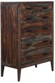 Porter International Designs Fall River Black Walnut Chest-0