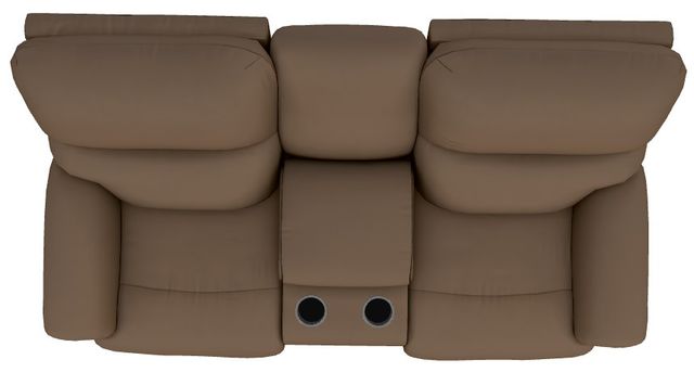 La-Z-Boy® Trouper Canyon Power Reclining Loveseat with Console and Headrest-4