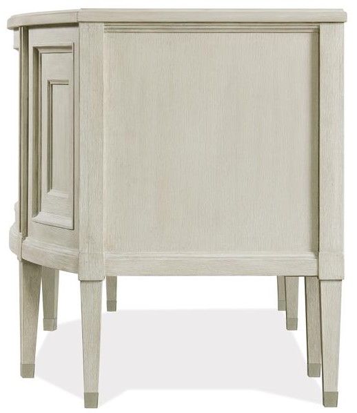 Riverside Furniture Maisie Champagne Executive Desk-1