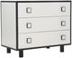 Bernhardt Silhouette Eggshell/Onyx Nightstand-0