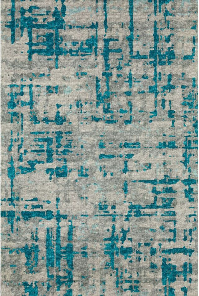 Dalyn™ Rug Company Brisbane BR5 Teal 5'x8' Area Rug-0