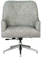 Fairfield® Customizable Devin Leather Swivel Chair-1