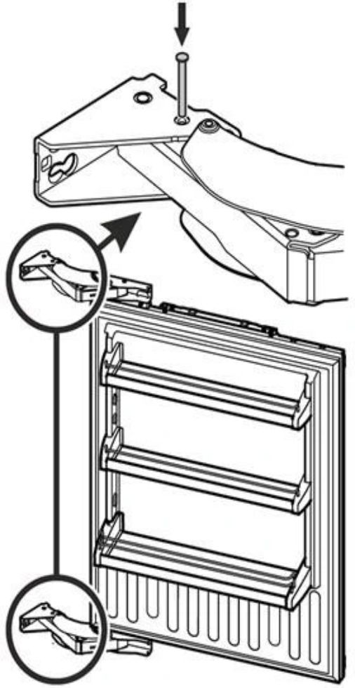 Liebherr Hinge Pin for Door Limit-0