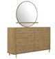 Coaster® Arini Brown Dresser with Mirror-1