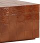 Dovetail Furniture Denslow Rust Concrete Outdoor Coffee Table-3