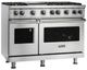 Viking® Professional 5 Series 48'' Blush Pro Style Natural Gas Range-2