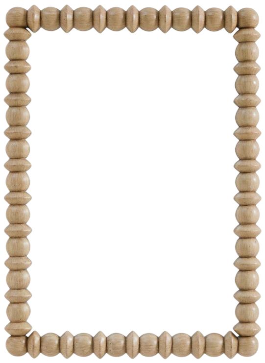 Uttermost® Harriet Ivory Spindle Mirror-0
