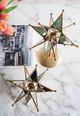 A & B Home Gold 7" Star Candle Holder-1
