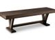 Handstone Verona 60” Bench with Fabric Seat-0