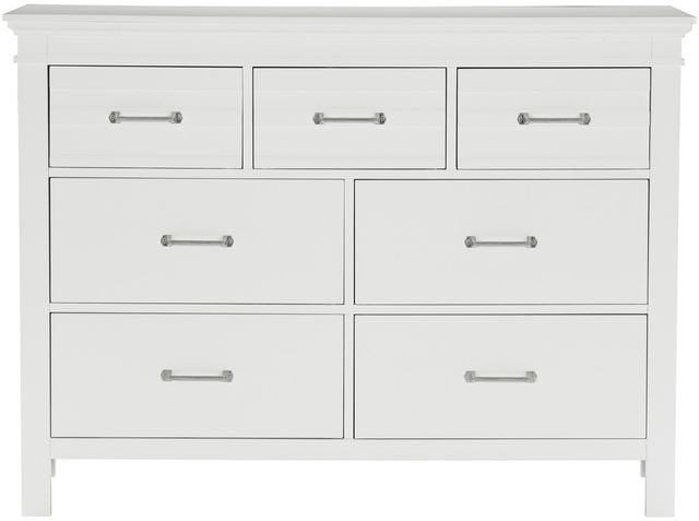 Mazin Furniture Blaire Farm White Dresser-1