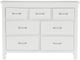 Mazin Furniture Blaire Farm White Dresser-1