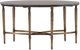 Furniture Classics Pasadena Charcoal Stone Top Coffee Table with Gold Base-0