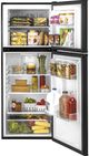 Haier 24" 9.8 Cu. Ft. Black Top Freezer Refrigerator-2