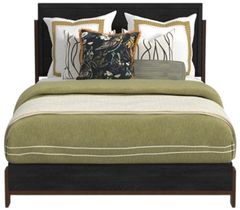 Flexsteel® Waterfall Deep Ebony Queen Panel Bed