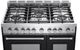 Verona® Prestige Series 36" Matte Black Pro Style Dual Fuel Gas Range-4