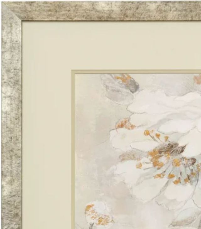 Stylecraft Dark Yellow/Light Gray/White Framed Print-1