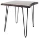 Jofran Inc. Nature's Edge Slate End Table with Black Base-2