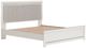 Signature Design by Ashley® Zuraleus White King Upholstered Panel Bed-1