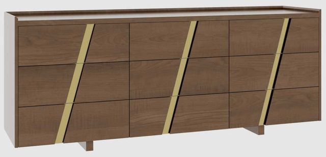 Country View Woodworking Verrado 81" Wood Legs Dresser-0