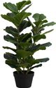 Monarch Specialties Inc. Green/Black 32" Artificial Potted Fiddle Tree-0