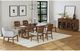Elements International Glinda Brown 7pc Dining Group-0