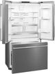 Smeg 36" 20.5 Cu. Ft. Stainless Steel Freestanding French Door Refrigerator-3