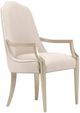 Michael Amini® Malibu Crest Chardonnay/Pearl Arm Chair-0