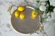 A & B Home Alvada Silver Round Medium Decorative Tray-4