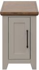 Legends Home Ithaca Bourbon Chairside Table with Sandstone Base-0