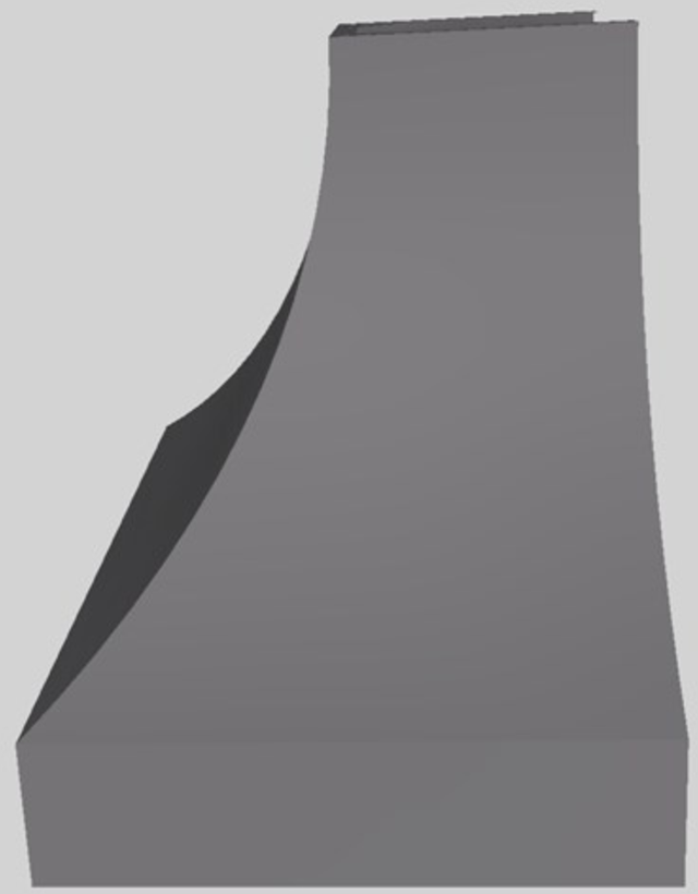 Vent-A-Hood® Designer Series 36" Gunsmoke Wall Mounted Range Hood-2