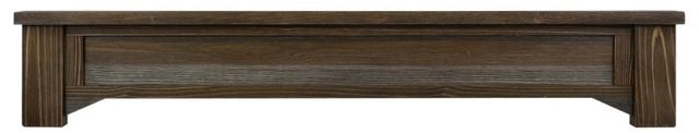 International Furniture Direct Town Brown/Gray Eastern King Panel Bed-3
