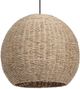 Uttermost® Seagrass Antique Brass 1-Light Dome Pendant-3
