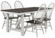 Liberty Furniture Farmhouse 5-Piece Brown/White Optional Trestle Dining Set-0