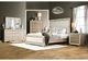 Furniture of America® Loraine 5-Piece Champagne Queen Bedroom Set-0