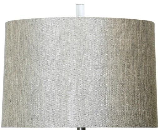 Harp & Finial® Yael Smoke Table Lamp-1