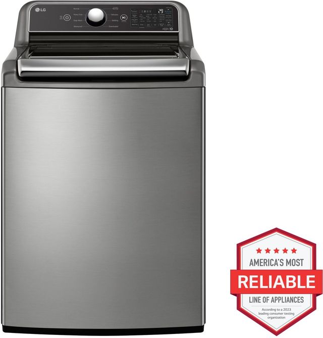LG 5.5 Cu. Ft. Graphite Steel Top Load Washer-1