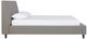 Palliser® Furniture Customizable Prairie Queen Upholstered Panel Bed-2