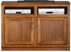 American Heartland Manufacturing Poplar Plain Base TV Stand-0