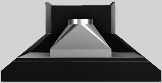 Vent-A-Hood® 60" Black Wall Mounted Range Hood-3
