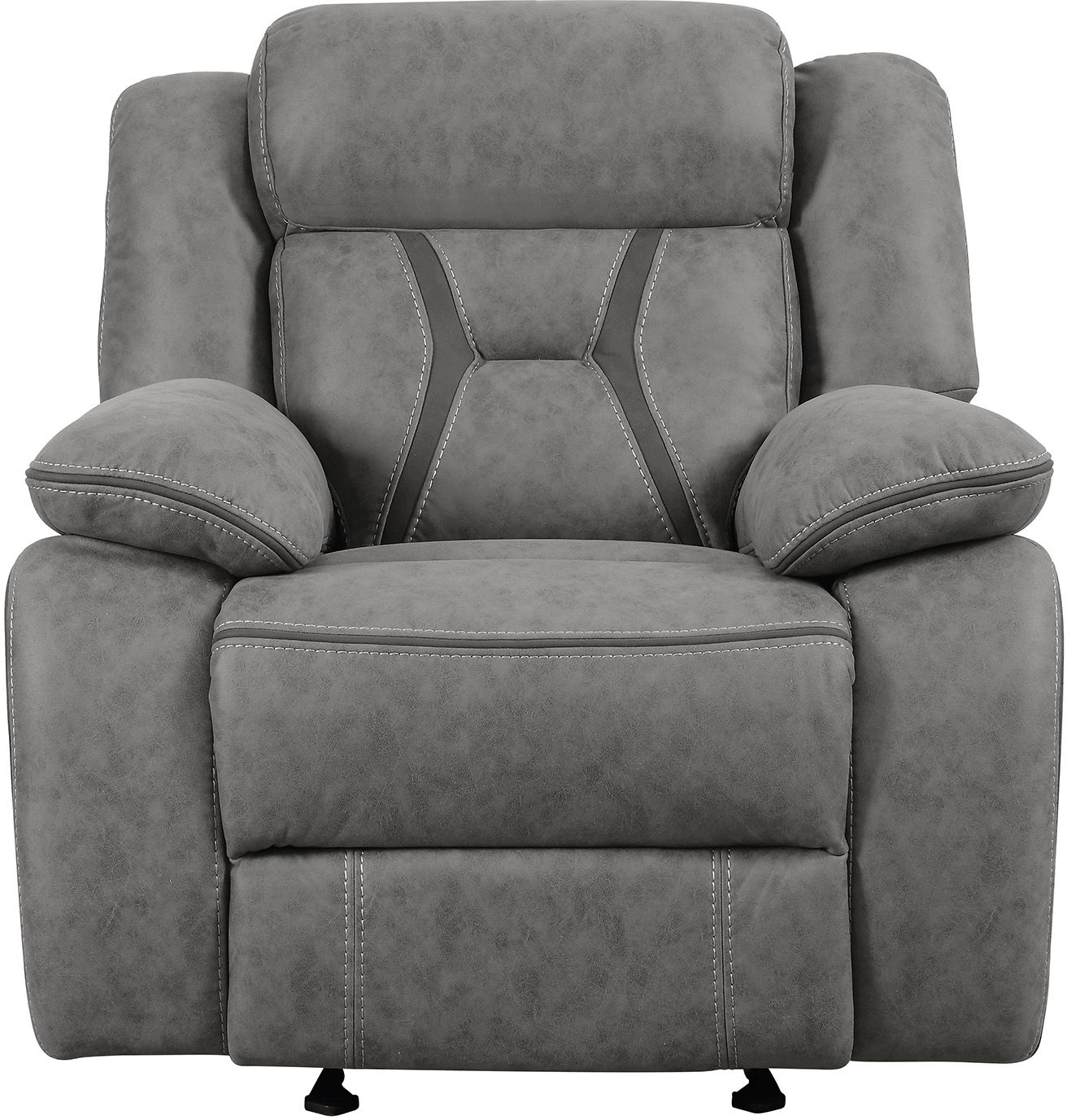 Coaster Higgins Gray Glider Recliner