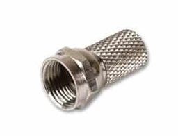 GE 2PK Twist-On F Coax Connect-0