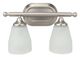 YHD Satin Nickel 2-Light Vanity Lighting-0