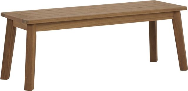 Signature Design by Ashley® Janiyah 3-Piece Light Brown Outdoor Dining Set-2