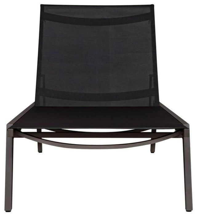 Uttermost® Bea Java Black Aluminum Outdoor Pool Chaise-3