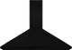 Vent-A-Hood® 48" Black Euro Style Wall Mounted Range Hood-0