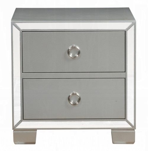 ACME Furniture Voeville II Platinum Nightstand
