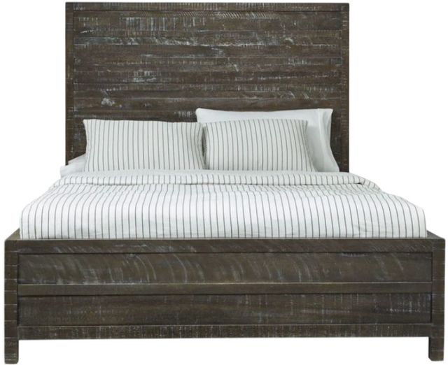 Modus Furniture Townsend Gunmetal California King Panel Bed-2